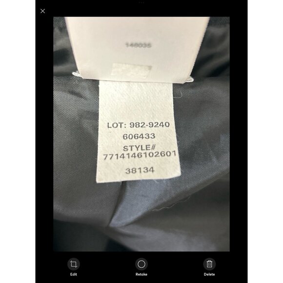 Liz Baker Women's Plus Size 22W Black Blazer 100% Polyester - Picture 5 of 5